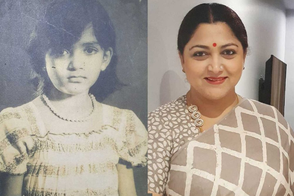 நடிகை குஷ்பூவா இது..! சிறு வயதில் எப்படி இருக்கிறார் பாருங்க | Kushboo Childhood Pic