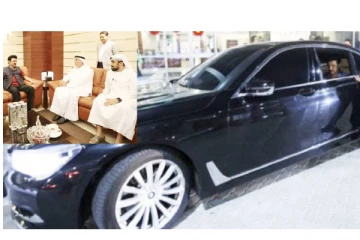 முதலமைச்சர் மு.க.ஸ்டாலின் பயணம் செய்ய பிஎம்டபிள்யூ காரை துபாய் அரசு வழங்கியது