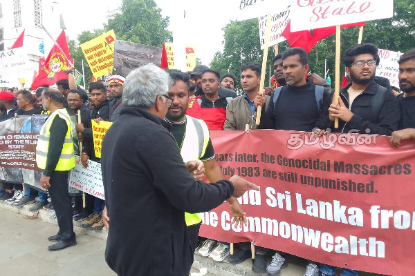 ஜூலை படுகொலையின் 42 ஆவது நினைவு நாளை முன்னிட்டு லண்டனில் நீதி கோரி ஆர்ப்பாட்டம் | London Protest For July Massacre