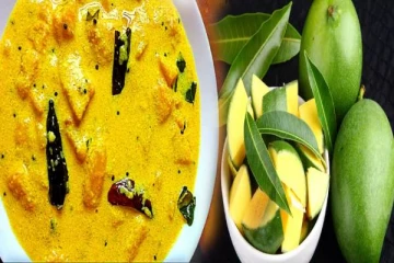 Mango Mor Kuzhambu : நாவூரும் சுவையில் மாங்காய் மோர் குழம்பு