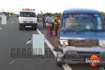 අධිවේගී මාර්ගයේ බිහිසුණු අනතුරක්, දෙදෙනෙක් ජීවිතක්ෂයට