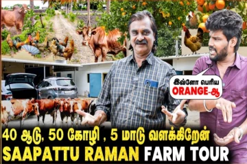 23 ஏக்கர் Farm YouTube-ல சம்பாரிச்சு வாங்குனதா? - Saapattu Raman Farm Tour