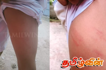 மாணவர்களை முழங்காலில் நிற்கவைத்து கடுமையாகத் தாக்கிய அதிபர்