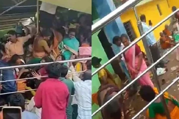 கோவில் கூட்ட நெரிசலில் சிக்கி குழந்தைகள் உட்பட 9 பேர் உயிரிழப்பு