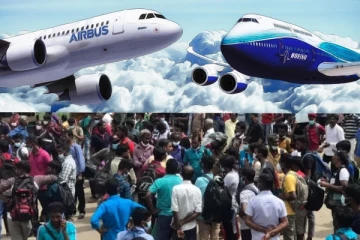 ඉතිහාසයේ වැඩිම මගීන් ප්‍රමාණයක් මාකුඹුරට..ගුවන් යානා දෙකකුත් හරවා යවයි..