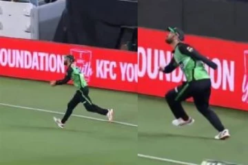 ஒட்டுமொத்த மைதானத்தையும் வாயை பிளக்க வைத்த மேக்ஸ்வெல்! மிரட்டலான கேட்ச் (வீடியோ)