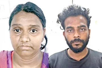 காதல் திருமணத்திற்கு எதிர்ப்பு - தாய் மீது பெட்ரோல் குண்டு வீசிய மகன்