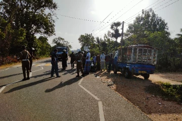 திருகோணமலையில் இடம்பெற்ற விபத்தில் பொலிஸ் உத்தியோகத்தரொருவர் படுகாயம்