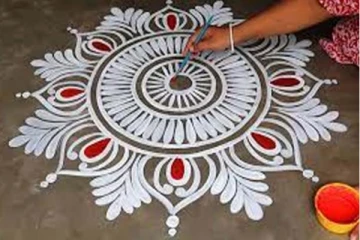 அரிசி மாவில் கோலம் போட சொல்வது எதற்காக? சிலிர்க்க வைக்கும் காட்சி இதோ