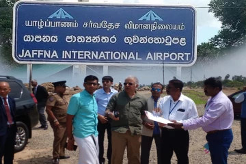 யாழ்ப்பாண விமான நிலைய விரிவுபடுத்தலுகு 500 ஏக்கர் காணி சுவீகரிப்பு ; வதந்தி என்கிறார் விக்கி