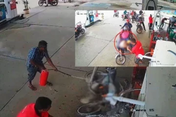 கிளிநொச்சியில் திடீரென தீப்பற்றிய மோட்டார் சைக்கிள்: செய்திகளின் தொகுப்பு