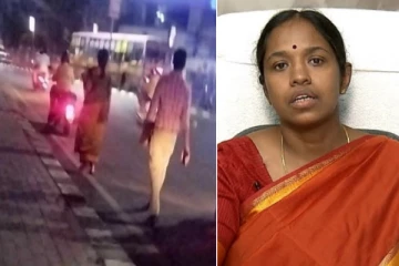 பாதுகாவலர் இல்லாமல் நடந்தே சென்ற மாவட்ட ஆட்சியர் - இரவில் பரபரப்பு!