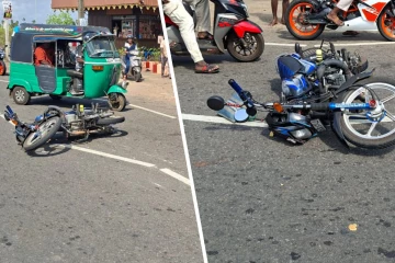 யாழ்.வல்லையில் இடம்பெற்ற கோர விபத்து : ஸ்தலத்தில் பலியான பூசகர்