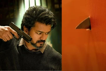 "காவியை கிழிக்கும் விஜய்" பீஸ்ட் டிரைலரில் அரசியல் குறியீடு!