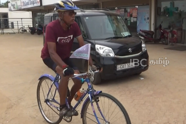 யாழில் இருந்து மட்டு நோக்கிய துவிச்சக்கர வண்டி பயணம் | Cycling Trip From Batticaloa To Jaffna