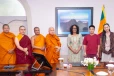 තායිලන්ත මහා සංඝ නායක හිමිවරුන් සහ අග්‍රාමාත්‍යවරිය හමුවක්