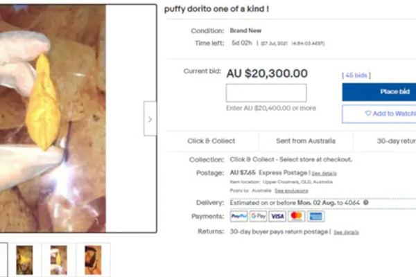 புகழ் பெற்ற சிப்ஸை 44 லட்சத்திற்கு ஏலம் விட்ட சிறுவன்- ஆடிப்போன குடும்பத்தினர்கள்.! | Teen Gets 20K For Discovering Unique Dorito Chips