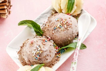 අමුද්‍රව්‍ය දෙකන් Chocolate Ice cream හදමුද?