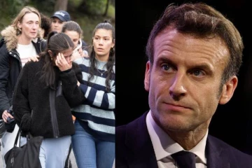 பிரான்ஸில் மாணவனால் கொல்லப்பட்ட பெண் ஆசிரியர்..மேக்ரான் வெளியிட்ட பதிவு