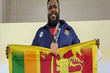 ஆசிய பளுதூக்கல் போட்டி யாழ் புசாந்தன் சாதனை !