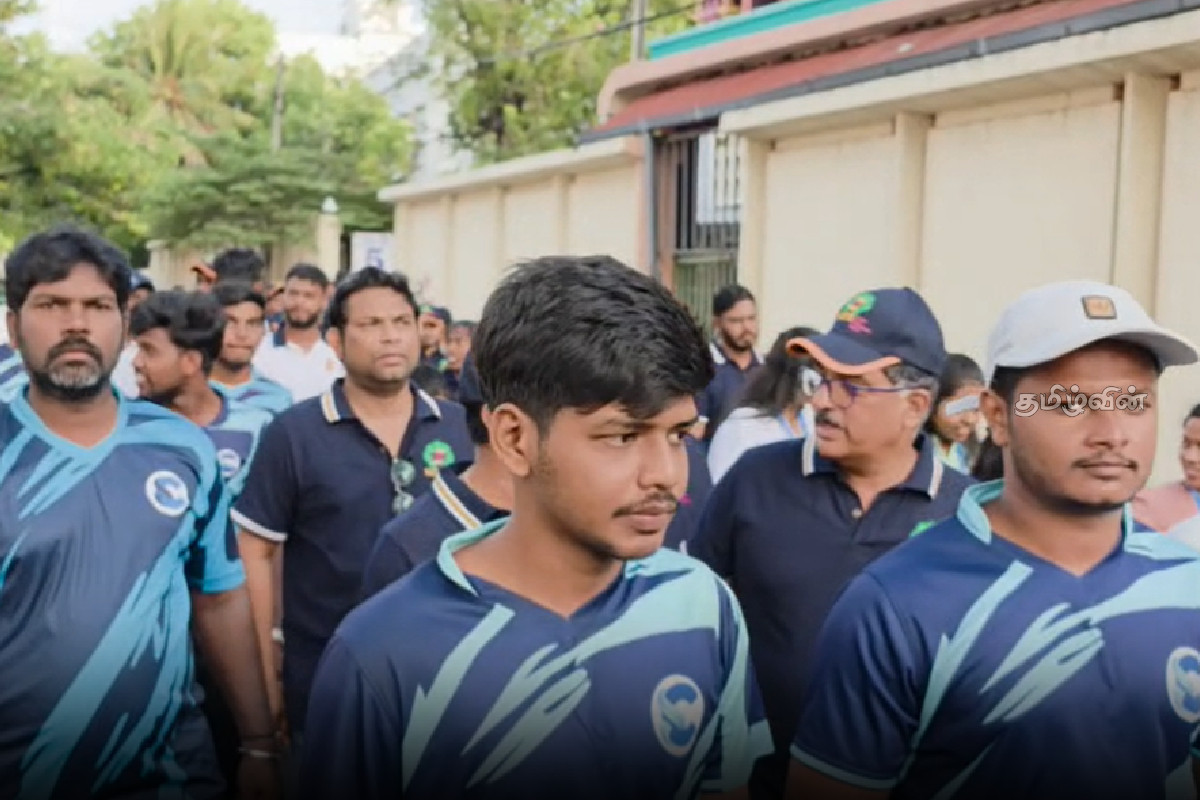 மூளைச்சாவடைந்தவர்களின் உடல் உறுப்பு தானத்தை வலியுறுத்தி யாழில் விழிப்புணர்வு நடை பயணம் | Jaffna Walk Promotes Kidney Donation மூளைச்சாவடைந்தவர்களின் உடல் உறுப்பு தானத்தை வலியுறுத்தி யாழில் விழிப்புணர்வு நடை பயணம் | Jaffna Walk Promotes Kidney Donation