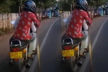 இலங்கையில் விசித்திரமாக வேலைக்குப் போகும் வைரல் வீடியோ!