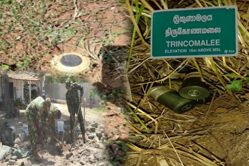 திருகோணமலை பகுதிகளில் கண்டுபிடிக்கப்பட்ட வெடிபொருட்கள்