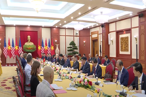 முக்கிய கலந்துரையாடலில் பைடனும் வியட்நாம் அதிபரும்! | Biden And Vietnamese President In Discussion