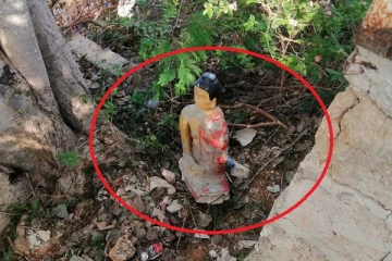 காங்கேசன்துறையில் புத்தர் சிலையை உடைத்த இளைஞன் கைது!