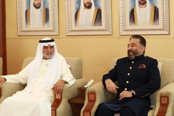 உலக நாயகன் கமல்ஹாசனை கௌரவித்த ஐக்கிய அரபு அமீரகம்! | Uae Honored Indian Actor Kamal Haasan Gold Visa