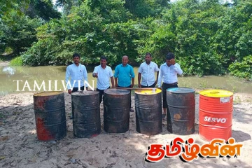 மட்டக்களப்பில் சட்டவிரோத கசிப்பு உற்பத்தி முறியடிப்பு