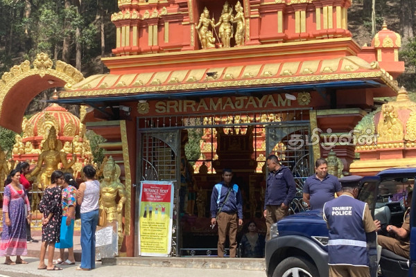 நுவரெலியா சீதாஎலிய சீதை அம்மன் ஆலயத்தில் திருட்டு: பொலிஸார் விசாரணை | Nuvarelia Sitaeliya Theft At Goddess Sita Temple