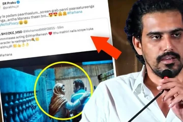 Piracy-யில் பர்ஹானா படம் பார்த்து பாராட்டிய நபர்! தயாரிப்பாளர் எஸ்.ஆர்.பிரபு என்ன செய்திருக்கிறார் பாருங்க