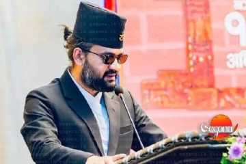 නේපාල අගමැති සටනට රැප් ගායකයෙක්