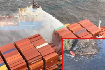 கடலில் அடித்துச் செல்லப்பட்ட கண்டெய்னர்களால் பாரிய சுற்றுச்சூழல் அழிவு!