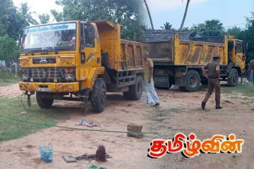 கிளிநொச்சியில் தந்தை செலுத்திய டிப்பர் மோதி ஒன்றரை வயது குழந்தை மரணம்