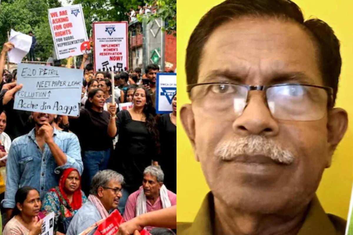 CJP போராட்டம்..பெண்களை கூட்டு பலாத்காரம் செய்ய வைப்பேன்!! ஆர் எஸ் எஸ் ஆதவாளர் சர்ச்சை பேச்சு... | Tg Mohandas Sparks Row With Shoot Jantar Mantar Pr