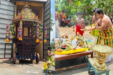 வெகு விமர்சையாக கொண்டாடப்பட்ட யாழ். அத்தியடி முருகன் ஆலயத்தின் வெள்ளோட்டம்