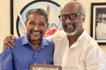 சூப்பர்ஸ்டார் ரஜினிகாந்தை சந்தித்து வாழ்த்து பெற்ற சமூகநீதித்துறை அமைச்சர் வன்னி அரசு..