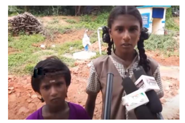 ஆழ்துளைக் கிணற்றில் விழுந்த தங்கை: முடியைப் பிடித்துக்கொண்டு கதறிய அக்கா! குவியும் பாராட்டு | Saved Sister Fell Open Well Inspiration