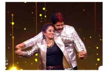 செம்ம ரொமான்ஸ் போல..மாடர்ன் உடையில் கணவருடன் தாமரை - வைரல் வீடியோ..!