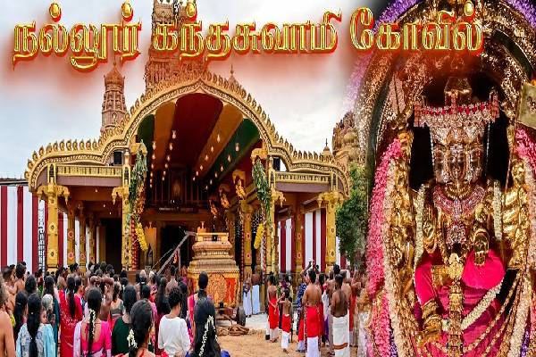 யாழ்ப்பாணம் நல்லூர் கந்தசுவாமி ஆலயத்தின் வருடாந்த மகோற்சவம்: சிறப்பு நேரலை வீடியோ | Nallur Kandaswamy Temple Festival Live Video
