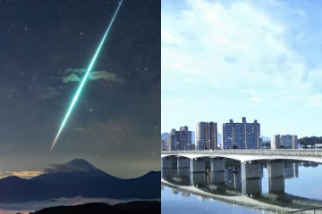 ஜப்பானில் விழுந்த விண்கல் - சில நொடிகளுக்கு பகல் போல் மாறிய இரவு