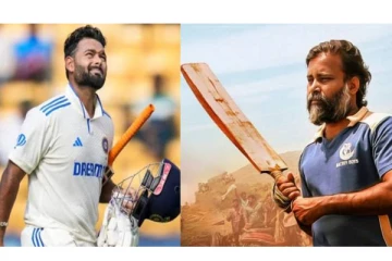 லப்பர் பந்து கெத்து மொமண்ட்..Recreate செய்த ரிஷப் பந்த் - வைரல் வீடியோ!