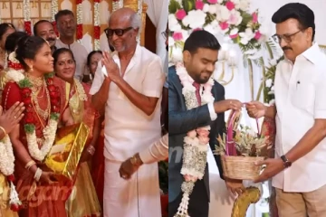 ரஜினிகாந்த் முதல் தமிழக முதல்வர் ஸ்டாலின் வரை.. நடிகர் மீசை ராஜேந்திரன் வீட்டு திருமணம்.. வீடியோ இதோ