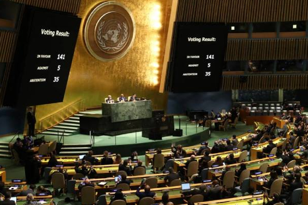 ஐ.நா.வில் நிறைவேற்றப்பட்ட தீர்மானம்! ரஷ்யாவுக்கு எதிராக ஒன்றுதிரண்ட நாடுகள் | Russia Ukraine War United Nations Resolution