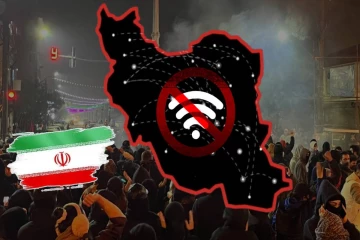 ஈரானில் இதுவரை இல்லாத அளவில் 552 மணி நேர இணைய முடக்கம்!