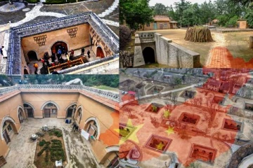 பூமிக்கடியில் கட்டப்பட்டுள்ள வீடுகள் : எங்குள்ளது தெரியுமா...!