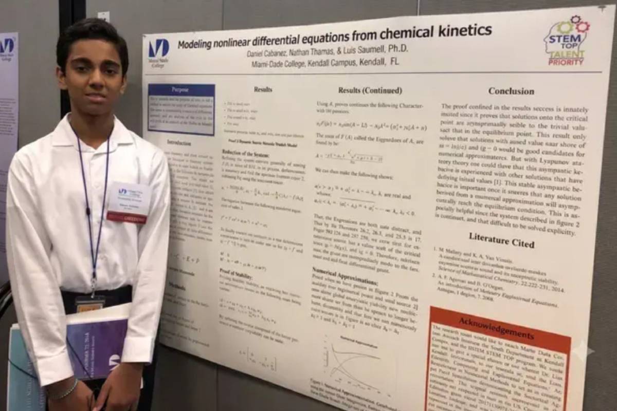 306 வருட சாதனையை முறியடித்த 18 வயது அமெரிக்க பேராசிரியர் | Us Man Break 306 Yr Old Record As Young Professor