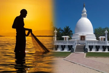 யாழில் பௌத்த மத வழிப்பாட்டிற்காக சிதைக்கப்படும் தமிழர்களின் வாழ்வாதாரம்